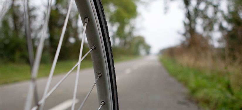 fiets op het fietspad