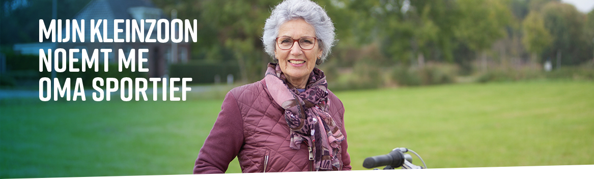 Mijn kleinzoon noemt me Oma Sportief